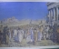 Плакат школьный "Народное собрание в Афинах в V веке до н.э.". Издательство "Просвещение". 1970 год.