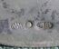 Старинная шкатулка для колец, мушница, с эмалями. Серебро 84 пробы.