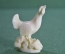 Статуэтка миниатюрная, фигурка костяная "Птица глухарь, охота". Кость, резьба.