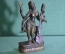 Статуэтка бронзовая "Богиня Сарасвати с павлином". Индуизм. Поддержка, женственность, плодородие.