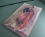 Картина, рисунок "Женщина с красной шалью". Бумага, акварель.