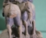 Скульптура, композиция "Джигитовка". Лансере. Чугун, литье.  Касли, 1979 год. В реставрацию.