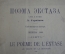Книга, брошюра "Поэма экстаза". Слова и музыка А. Скрябина. Женева, 1906 год.