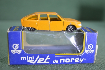 Машинка модель "Citroen GS". Norev Mini Jet. Оригинальная коробка. Франция. 1970-е.