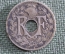 Монета 10 сантим, сантимов 1939 года, Франция. Liberte Egalite Fraternite.