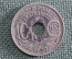 Монета 10 сантим, сантимов 1939 года, Франция. Liberte Egalite Fraternite.