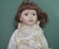 Кукла коллекционная "Кареглазка". Фарфоровая голова, руки и ноги. Европа, XX век.