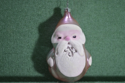 Игрушка елочная "Дед мороз", СССР,  1970-е годы