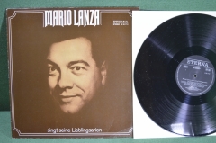 Винил, 1 lp. Марио Ланца. Mario Lanza. Singht seine Lieblingsarien. Eterna, Германия.