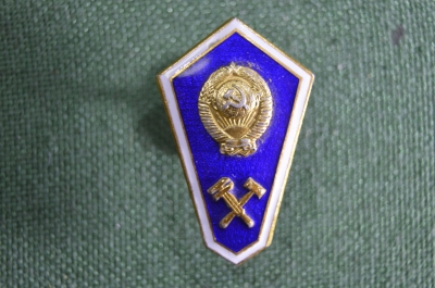 Нагрудный знак, поплавок, Технический ВУЗ. Легкий металл, СССР.