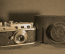 Фотоаппарат «Зоркий-С», с кофром. № 58029408. Объектив Индустар-22. 1958 год, СССР.
