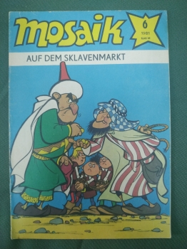 Комикс, серия комиксов "Мозаик", "Mosaik". Выпуск № 6. 1981 год. ГДР. Германия.  Р