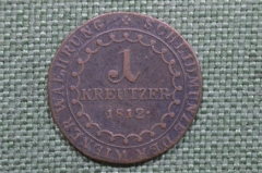 Монета 1 крейцер 1812 года, Австрийская империя. Франц I. Kreuzer, Kaiser Franz I