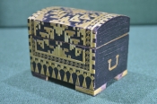 Шкатулка коробочка деревянная 
