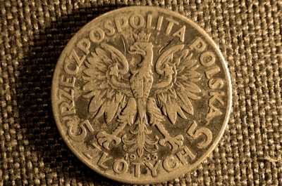 5 злотых 1933 Ядвига, Польша, серебро