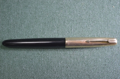 Ручка перьевая "Parker Паркер 51". Перо золото 12 К. Великобритания. 1950-е годы.