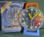 Часы детские механические, конструктор Spielzeuguhr. Родная коробка. ГДР.