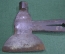Топор старинный с молотком артельный инструмент. СССР. 1920 - 1930 годы.