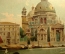 Открытка "Венеция, гондольеры". N 1791