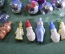 Набор мини елочных игрушек Елка Малютка, в родной коробке. СССР.
