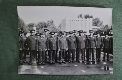 Фотография "Войцех Ярузельский с генералами". Военные. Армия. СССР. #4