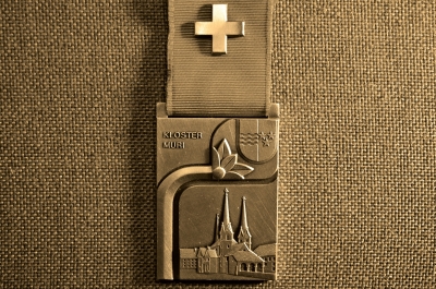 Стрелковая медаль, посвященная соревнованиям в Мури, Швейцария, 2000г