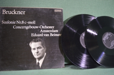 Пластинка виниловая "Антон Брюкнер. Anton Bruckner. Симфония 8". Винил, 2 lp. Eterna. 