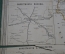 Карта старинная "Почтовых мест Российской Империи". 95х75. Изд. Ильина. 1870 год.