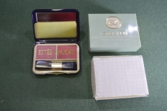 Косметика румяна "Estee Lauder tender blusher duo". Оригинальная упаковка. Винтаж. Франция.