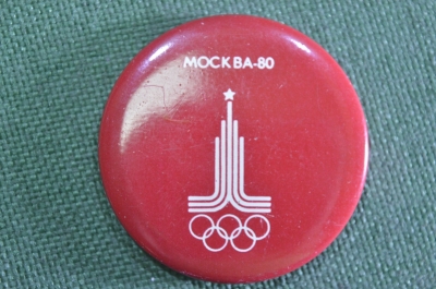 Знак значок "Олимпиада 1980 Москва". Норма Norma.  СССР.