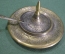 Икорница (Емкость для икры) с лопаткой латунная массивная. Периода СССР.