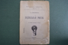 Книга "Подпольная Россия". С. Степняк. Библиотека Светоча, Изд-во Винеке. С-Петербург, 1906 год. #K4