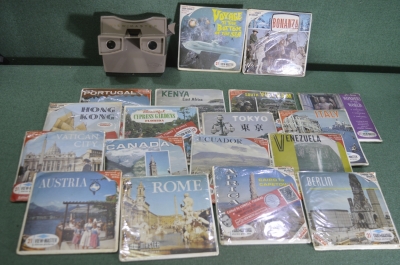 Cтереоскоп диаскоп View-Master, Sawyers Бельгия. Вьюмастер 3D stereo. Плюс стерео диски, более 55 шт