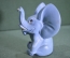 Игрушка резиновая "Слон слоник". Резина. Клеймо. СССР. 1960-е годы.
