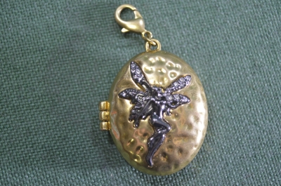 Кулон медальон "Pilgrim Фея". Тяжелый металл. Дания. 
