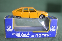 Машинка модель "Citroen GS". Norev Mini Jet. Оригинальная коробка. Франция. 1970-е.