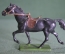 Игрушка фигурка "Лошадь конь". Солдатик. Starlux. Колкий пластик. Франция. 1970-е. #5