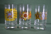 Стаканы стеклянные высокие 