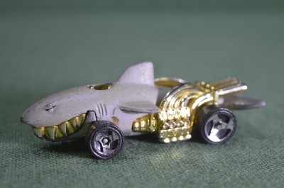 Машинка, модель "Акула". Mattel Inc, Малайзия. Hot Wheels Malaysia.