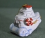 Игрушка елочная "Катер, катерок, кораблик". Моряк, буксир. Керамика, майолика, ручная роспись. #3