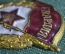 Знак, значок "Гвардия". Тяжелый металл, эмали. Армия. З-д Победа, СССР. Дефекты эмали, винта нет.