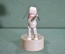 Игрушка "Собака танцующая дергунчик". Колкий пластик. СССР.