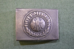 Пряга, пряжка немецкая. Gott Mit Uns. Веймарская республика, Веймар. Германия.