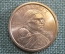 Монета 1 доллар США, 2000 год. Сакагавея, Сакаджавея. Индианка, парящий орел. One dollar, USA. #2