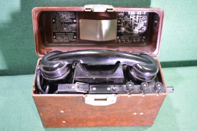 Полевой телефон ТАИ-43-Р, СССР, 1965 год