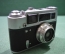 Фотоаппарат "ФЭД-4", объектив Индустар (1/3,5; F=5см) N 6536402. СССР.