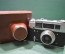 Фотоаппарат "ФЭД-4", объектив Индустар (1/3,5; F=5см) N 6536402. СССР.