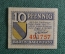 Бона, банкнота, Нотгельд 10 пфеннигов Баден-Баден 1920, Германия