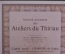 Ценная бумага, Акция общества "Мастерские Thiriau", Бельгия, 1944 год