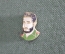 Знак значок "Фидель Кастро", Куба, тяжелый металл, нечастый